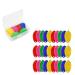 JETSNET Needle Threaders, 35 PCS for Hand Sewing Machine, Simple Needle Threaders for Sewing Machine, Great Needle Threader Tool with Clear Box, Embroidery Floss ,5 Colors Random.