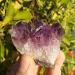 Crystal Rough Uruguay Natural Amethyst Geode Crystal Quartz Amethyst Cluster Specimen - Buy Online on GoSupps.com