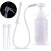 Ultimate Hmxseu Vaginal Shower & Anal Enema - Transparent Portable Cleaning Toy for Men & Women - Buy Online on GoSupps.com
