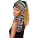GDcome Black Tie Headbands Elastic Head Tie Edge Wrap Wide Bohemian Headband Edge Laying Scarf for Wigs Grip Band Headband for Makeup Facial Sport Yoga ( 1 piece) (F) (boho 4) - Buy Online on GoSupps.com