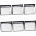 FOMIYES 180 Pcs Square Magnets Empty Pans for Eyeshadow Empty Eyeshadow Tin Pan Sample Makeup Metal Mx3pcs As Shownx3pcs - Buy Online on GoSupps.com