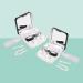Faruta 2-Part Contact Lens Travel Set - Black Holder with Tweezers & Solution for Women & Girls - International Shipping Available - Buy Online on GoSupps.com