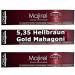 3x Loreal Majirel 5.35 Light Brown Gold Mahogany Cream Hair Color - 50ml