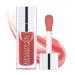 Lip Oil  Hydrating Lip Glow Oil  Lip Plumper Gloss  Moisturizing Lip Oil  No-Sticky Transparent Plumping Lip Gloss  Lip Gloss Lip Balm Lip Care (Rosewood)