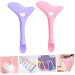 2 Pcs Eyeliner Eyeshadow Marscara Drawing Tools Makeup Marscara Make up Aids Simple Facial Mask Girl - Buy Online on GoSupps.com