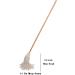Large Wet Deck Cotton Mop w/ Solid Wood Handle - 11 Oz White | American Market - Buy Online on GoSupps.com