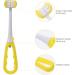 SUICRA U-Type Manual Toothbrush - Soft Bristle Yellow - Best International Shipping - Buy Online on GoSupps.com