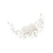 Didiseaon Party Favor Bridal Headpiece Goody Hair Clips for Women Hair Decorations Floral Decor Wedding Hair Side Combs Rhinestone Tiara Women Hair Accessories Bride Decorate Pearl