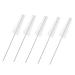 FRCOLOR 5pcs Cleaning Brush Cleaning Tools Cleaning Rods Accessories Clean Rod Nylon Hearing Amplifier Cleaning Brush Hearing Amplifier Cleaner Earphone Stainless Steel As Shown 5.5X1X1CM