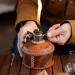 Qmint Outdoor Gas Lantern - Portable Dreamlike Candle Lamp for Tents | Glass Mantle Lantern - Buy Online on GoSupps.com
