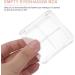LALAFINA 10pcs Eyeshadow Boxes Compartment Eyeshadow Organizer Lipstick Containers 6x6cm Transparent - Buy Online on GoSupps.com