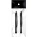 Remboh Slant Tweezers - Stainless Steel Professional Eyebrow Tweezers (Black, Pack of 2) - Buy Online on GoSupps.com