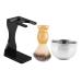 Beavorty 1 set of razor set Beauty-shaving brush Razor soap set hair care kit badger razor brush men beards brush roof beards razor razor set man stainless steel cozy hairdressing set