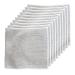 Kreypo Cloths Metal Wire Dish Rag Mesh Metal Wire Cleaning Rag Metal Wire Dishwashing Rag Double-Sided Mesh Metal Wire Cleaning Rag Multipurpose Wire Miracle Cleaning Cloths (10 Pcs)