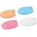 Proof Sleeve Silicone Elastic Reusable Travel Bottle Covers Large Quantity Versatile Material Suitable for Most Travel Containers Pink Orange Blue and White Color Great - Buy Online on GoSupps.com