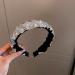 Wiwpar Rhinestone Beaded Headband for Women Girls - Wide Sparkle Hair Hoop for Party - Silver Headwear Accessories - Buy Online on GoSupps.com