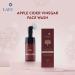 Lafz Apple Cider Vinegar Foaming Face Wash - Deep Cleansing Brush for Men & Women | 100 ml - Shop Internationally - Buy Online on GoSupps.com