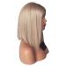 Blonde Bob Wig for Women | Short Straight Synthetic Hair Wig for Cosplay & Daily Use - Buy Online on GoSupps.com