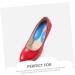 FOMIYES Soft Silicone Heel Pads - 4 Pairs Anti-Wear Foot Care Insoles for High Heels & Comfort - Buy Online on GoSupps.com