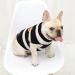 Buy Cute Round Neck Dog Sweater - Warm Soft Pet Clothes for Small Dogs | Black S - International Shipping Available - Buy Online on GoSupps.com