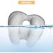 KAKIBLIN Baby Banana Neck Pillow for Neck Support and Comfort - White Cloud Design - Buy Online on GoSupps.com