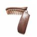 Red Sandalwood Wood Foldable Beard Hair Combs for Men Pocket Fine Tooth Mustache Combs Small Portable Folding Wooden Bangs Comb Red Sandalwood Comb