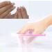 LIDOUK 2 Pieces Nail Soaking Bowl Set - Pink Nail Spa Manicure Tool - Buy Online on GoSupps.com