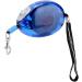 Buy Retractable Dog Leash 7.9ft - Nylon Roller Leash for Small & Medium Dogs | One-Handed Brake Jogging & Guiding Leash in Blue - Buy Online on GoSupps.com