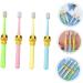 Beavorty 4-Pack Cartoon Toothbrushes for Kids | Manual Travel Oral Care | Ideal Baby Toothbrush - Buy Online on GoSupps.com