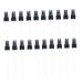 HAPINARY 20pcs Sparyer Accessories Portable Spray Bottle Cosmetic Bottles Spray Bottle Pump Perfume Spray Head Hand Soap Dispenser Shampoo Pump Spray Caps Essential Oil Spray Tops 15.00X2.00X2.00CM Black