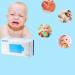 Milisten 80pcs Soft Dry Wipe Disposable Face Towel for Sensitive Skin - White - Buy Online on GoSupps.com