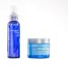 Michael Marcus Hydromarine Serum & Moisturizer - Plant-Based Formula Supporting Skin Firmness Tightening & Renewal - 2 Piece Set for Men & Women - Natural Cruelty-Free Product
