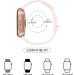 3 Pack Silicone Bands Compatible with Fitbit Versa 2 Bands for Women Men  Soft Breathable Sport Replacement Wristbands for Fitbit Versa 2 / Fitbit Versa/Versa Lite/Versa SE Black/Pink Sand/Grey - Buy Online on GoSupps.com