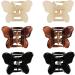 SCUNCI 6 PK BROWN BLACK BUTTERFLY CLAW CLIPS - Buy Online on GoSupps.com
