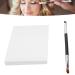 Buy L Size Disposable Mixing Palette | Waterproof Makeup Paper & Double Ended Brush - Ideal for Nail Art & Painting - Buy Online on GoSupps.com