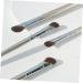 BIUDECO 4pcs Nose Shadow Brush Makeup Accessory Brow Brush Angled Eye Smudge Brush Angled Liner Brush Alloy - Buy Online on GoSupps.com