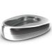 Stainless Steel Bedpan with Lid Firm Thick Stable Bedpan Heavy Duty Smooth Contoured for Male Female Bed-Bound Patient Personal Care