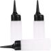 Buy 3-Piece Hair Coloring Container Set | Plastic Applicator Bottles with Angle Tip for Hairdressing & Salon Use | Empty Color Mixing Bottles - Buy Online on GoSupps.com