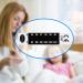 Forehead Thermometer Temperature Indicator Strip with Protective Case - The Easiest Temperature Thermometer to Use Baby Kids Adults - Buy Online on GoSupps.com