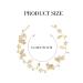 Yean Gold Leaf Wedding Hair Vine Headband - Bridal Accessories for Women - Buy Online on GoSupps.com