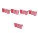 JECOMPRIS 240 Pcs Party Bag Suit for Paper Snowmen Christmas Ornaments Birthjays Goodie Bag Suit Heart Shaped Balloon Snack Packing Mermaid Party Decorations Candy Red Popcorn mediumx5pcs Redx5pcs