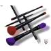 Double ended brush- angle powder/foundation- powder brush and eyeshadow applicator (Red) - Buy Online on GoSupps.com