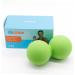 Hapinary Peanut Foot Massager - Deep Tissue Vibration Roller & Trigger Point Ball for Yoga & Relaxation - Medium Green - Buy Online on GoSupps.com