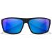 Wiley X Peak Captivate Polarized Sunglasses for Men and Women | Matte Black Frames, Blue Mirror Lenses | UV Eye Protection for Shooting, Fishing, Biking | Safety Glasses for Extreme Sports - Buy Online on GoSupps.com