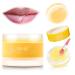 Lip Sleeping Mask, Lip Scrub Mask with Double Effect, Repair Lip Mask for Dry, Cracked Lips, Lip Moisturizer for Lip Treatment Care, Lip Repair Balm (orange)