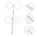 Osaladi 3-in-1 Optical Flip-Lens Glasses Accessories - Adjustable 4-Lens Instrument for Eye Scene Mirror Foil - Ideal for Optometry - Buy Online on GoSupps.com