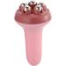 Frcolor 2PC Roller Massage Tools - Handheld Muscle Massager for Back & Face - Perfect for Cyclists - 14.5x7.5CM - Pink - Buy Online on GoSupps.com