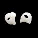 White Silicone Bunion Toe Corrector Orthotics Support Pad - 1 Pair (Model 61f-14b-1d1-8a2-b4c) - Buy Online on GoSupps.com