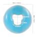 Silicone Face Massage Pillow | Soft Reusable Pad for Spa Beauty Salon | Sky Blue Head Support - Buy Online on GoSupps.com