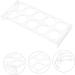 BUGUUYO Fridge Eggs Egg Organizer for Refrigerator Egg Dispenser Egg Storage Container Egg Carton Can Put - Buy Online on GoSupps.com
